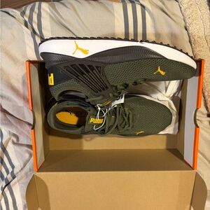 Puma Olive Green Sneakers